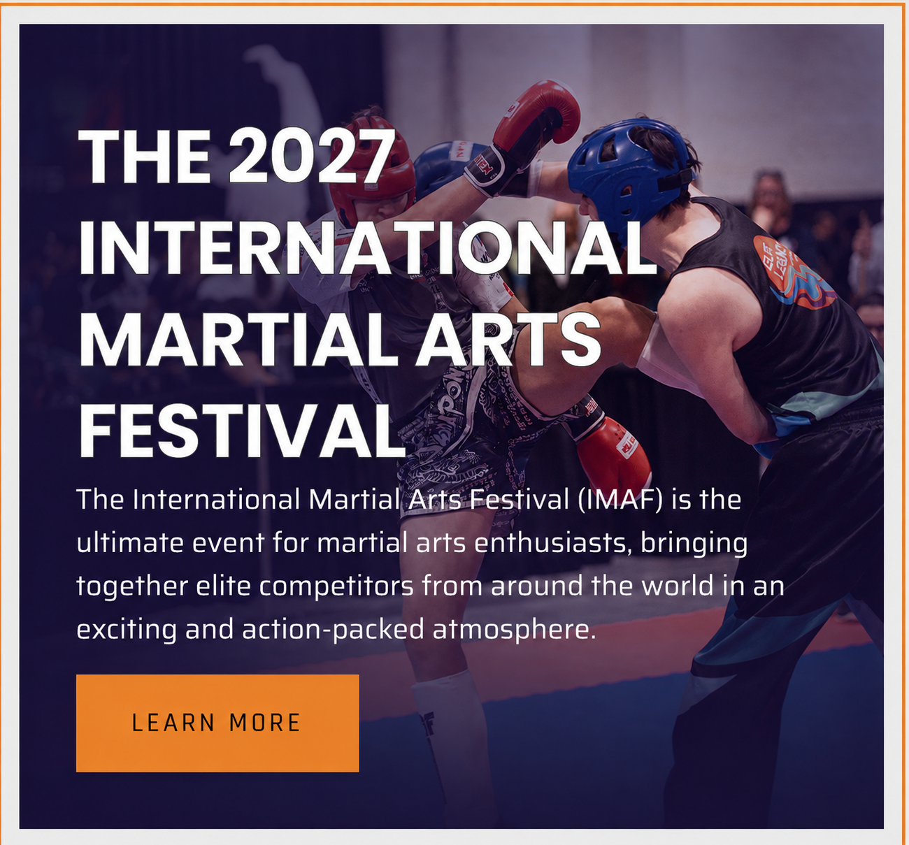 The 2027 International Martial Arts Festival